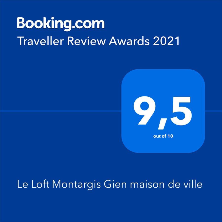 Le Loft Montargis Gien Maison De Ville Sainte-Genevieve-des-Bois Luaran gambar